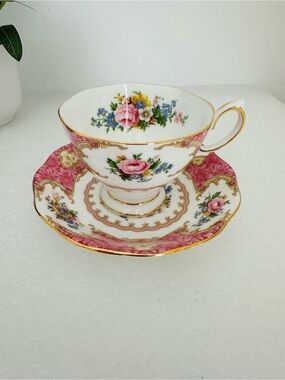 NWT Royal Albert Lady Carlyle  Demitasse Cup & Saucer Set Bone China